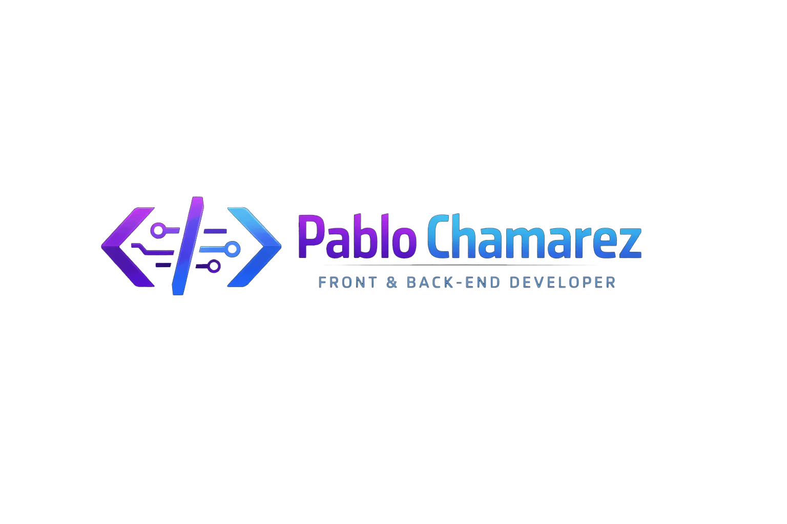 Pablo Chamarez, desarrollador Full Stack y diseñador web en Buenos Aires Argentina